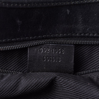 Gucci Monogram Bardot Shoulder Bag Black 6 of 10
