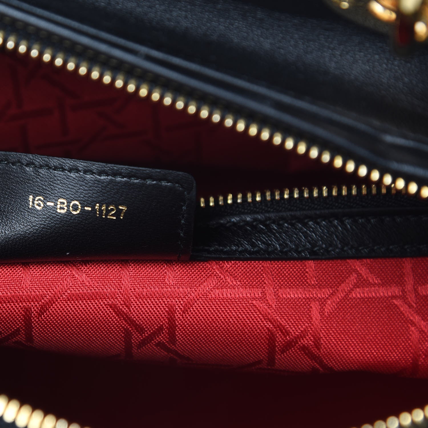 Christian Dior Lambskin Cannage Large Lady Dior Black 7 of 15