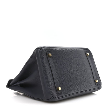 Hermes Togo Birkin 30 Bleu Nuit 4 of 10