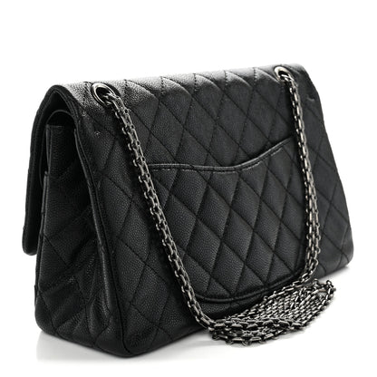 Chanel Caviar Quilted 2.55 Reissue 226 Flap Black 3 of 12