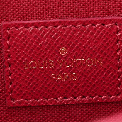 Louis Vuitton Monogram Pochette Felicie Chain Wallet Fuchsia 7 of 12