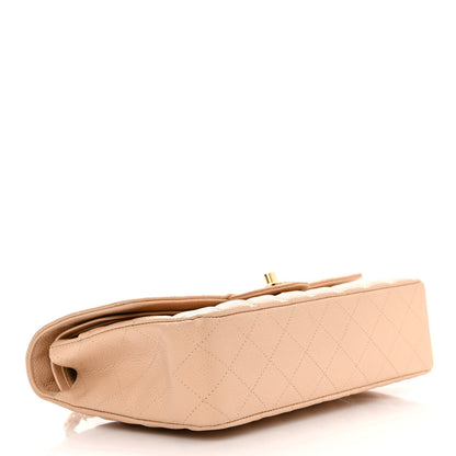 Chanel Caviar Quilted Medium Double Flap Beige 4 of 10