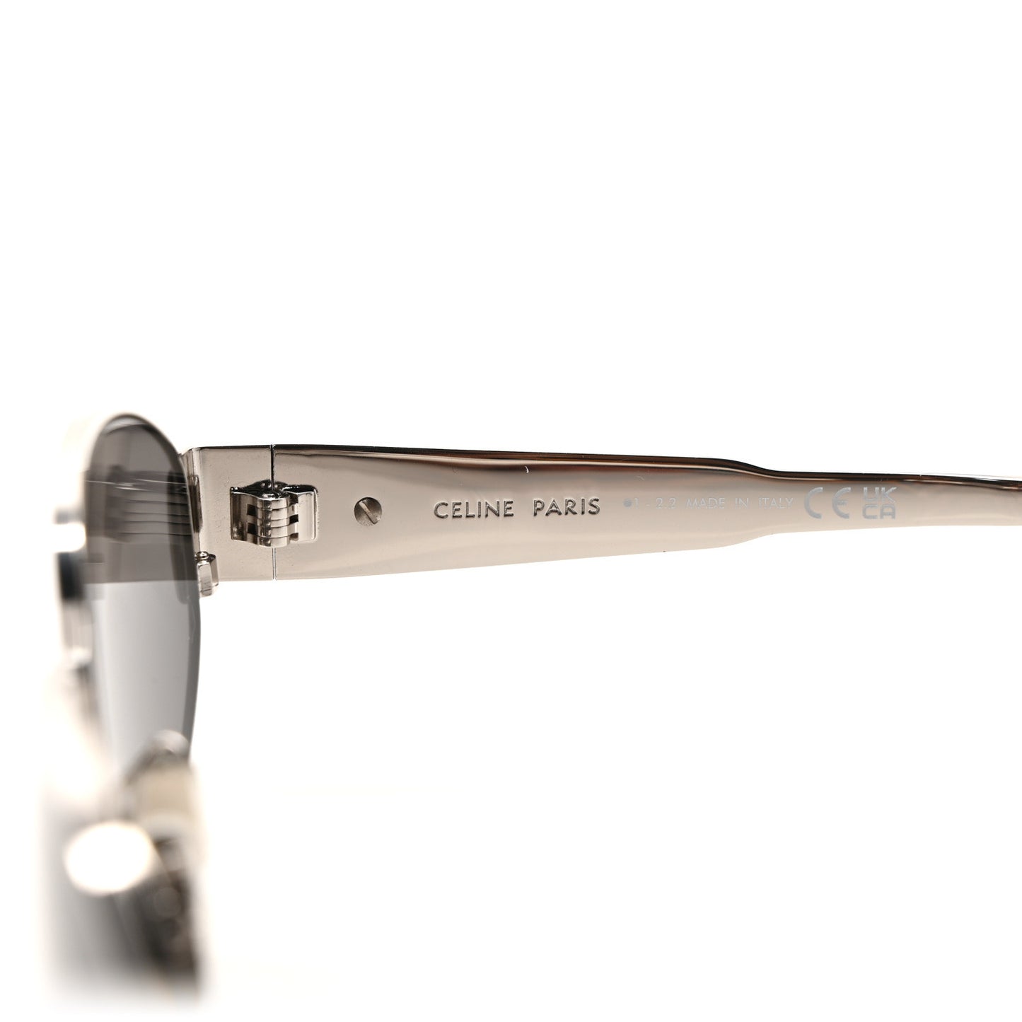 Metal Triomphe 01 Sunglasses CL40235U Silver Black