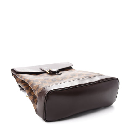 Louis Vuitton Damier Ebene Soho Backpack 3 of 7