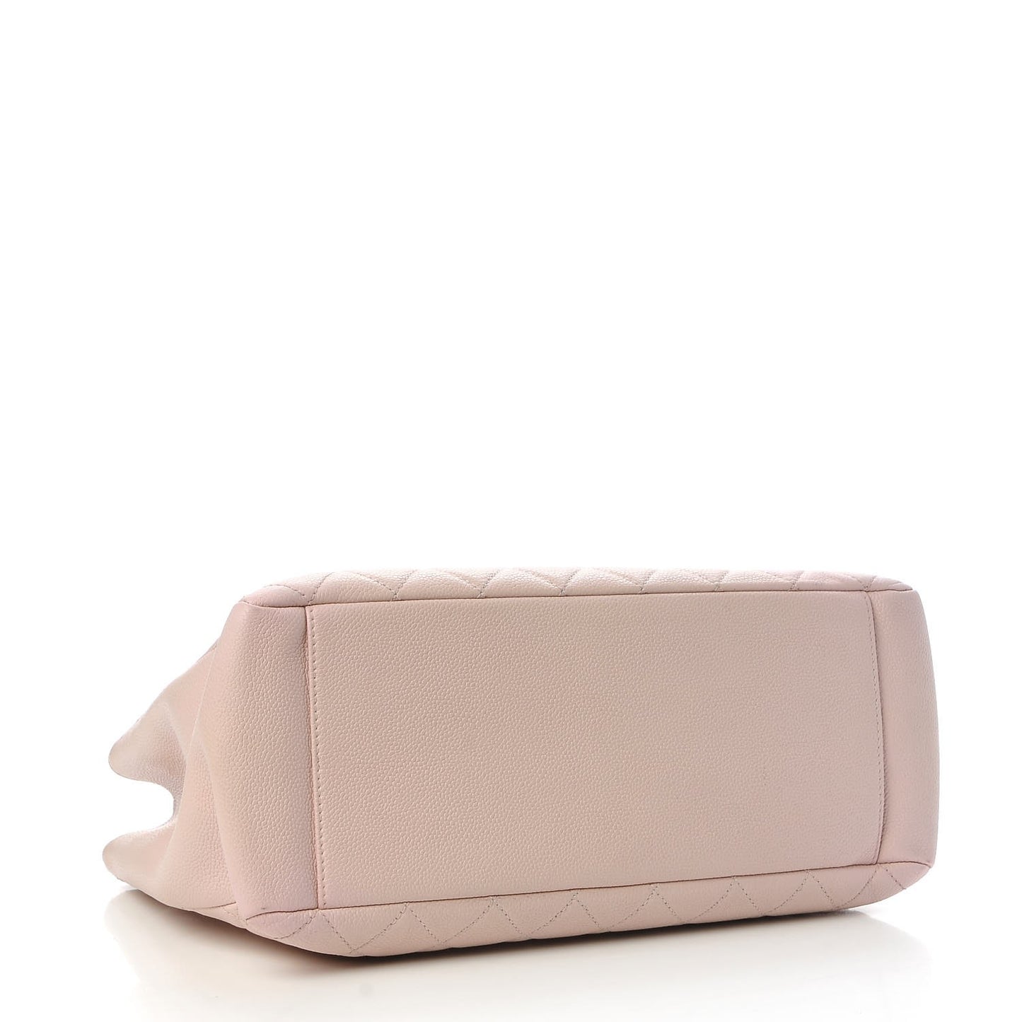 Caviar Quilted Grand Shopping Tote GST Light Pink