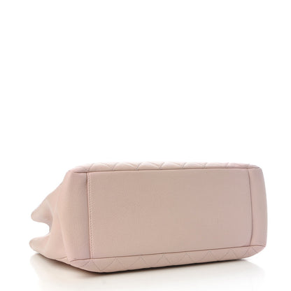 Chanel Caviar Quilted Grand Shopping Tote GST Light Pink 4 of 15