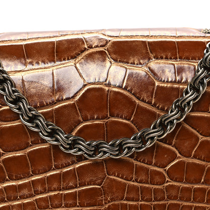 Chanel Alligator 2.55 Reissue 226 Flap Brown 8 of 10