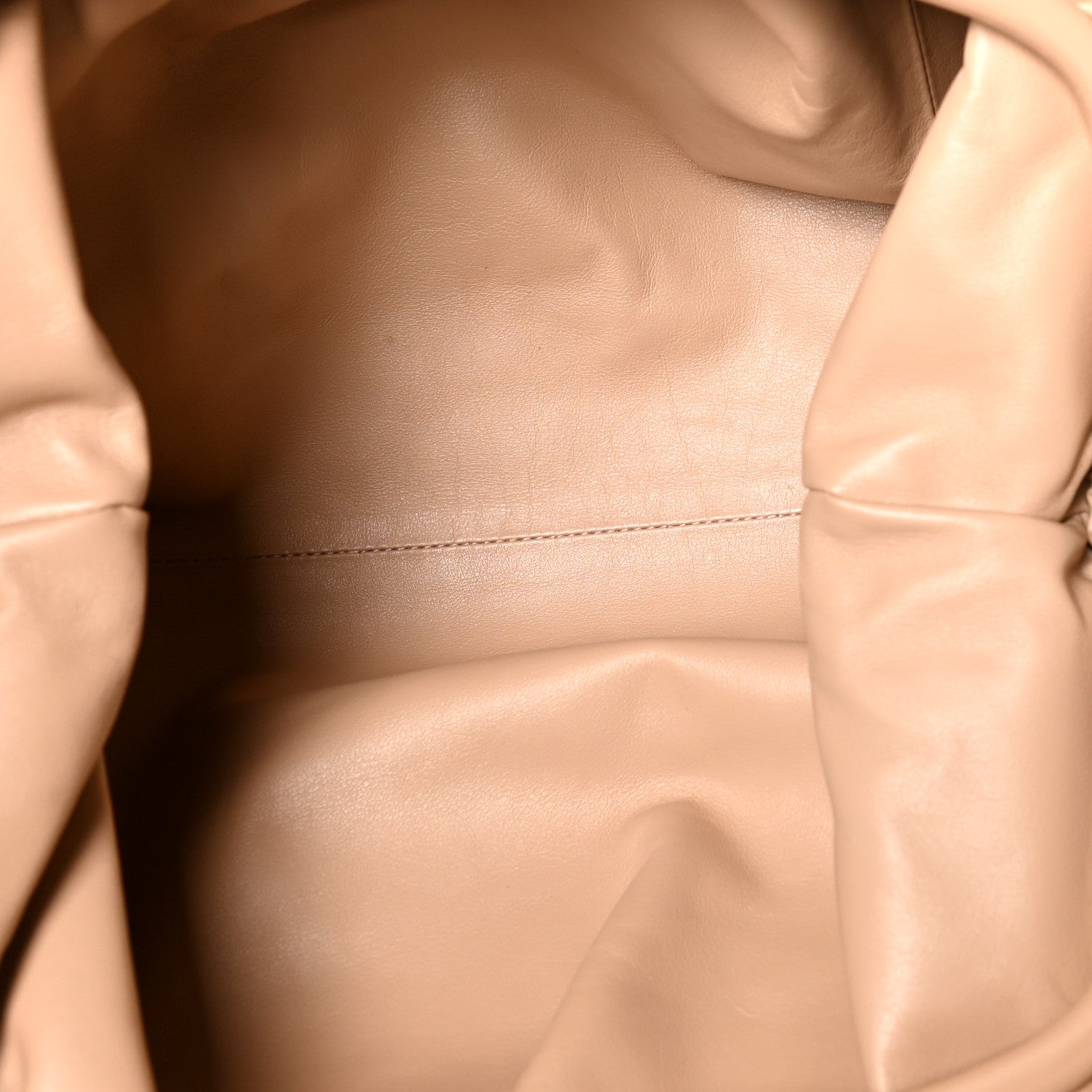 Bottega Veneta Smooth Butter Calf The Pouch Oversized Clutch Nude 5 of 10