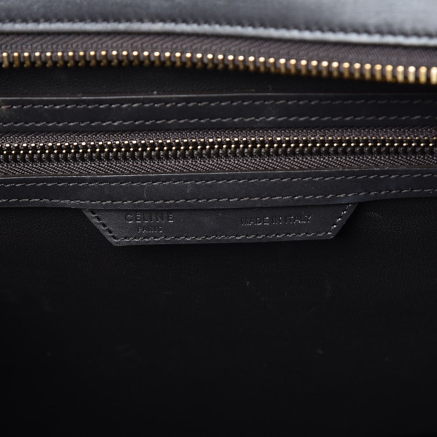 Baby Grained Calfskin Nubuck Mini Luggage Daffodil