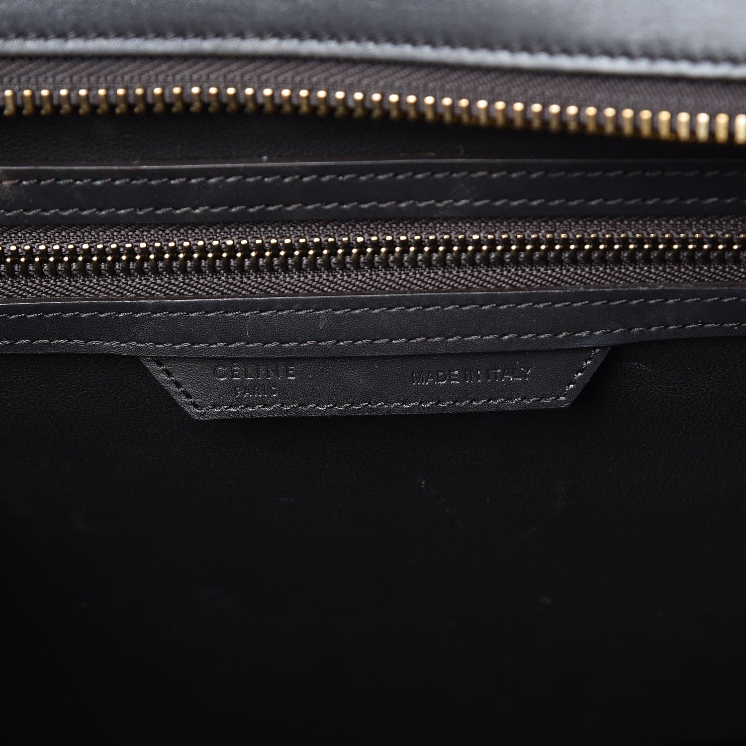 Celine Baby Grained Calfskin Nubuck Mini Luggage Daffodil 7 of 14