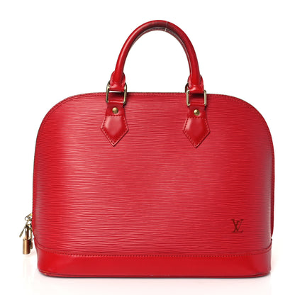 Louis Vuitton Epi Alma PM Castillan Red 1 of 17