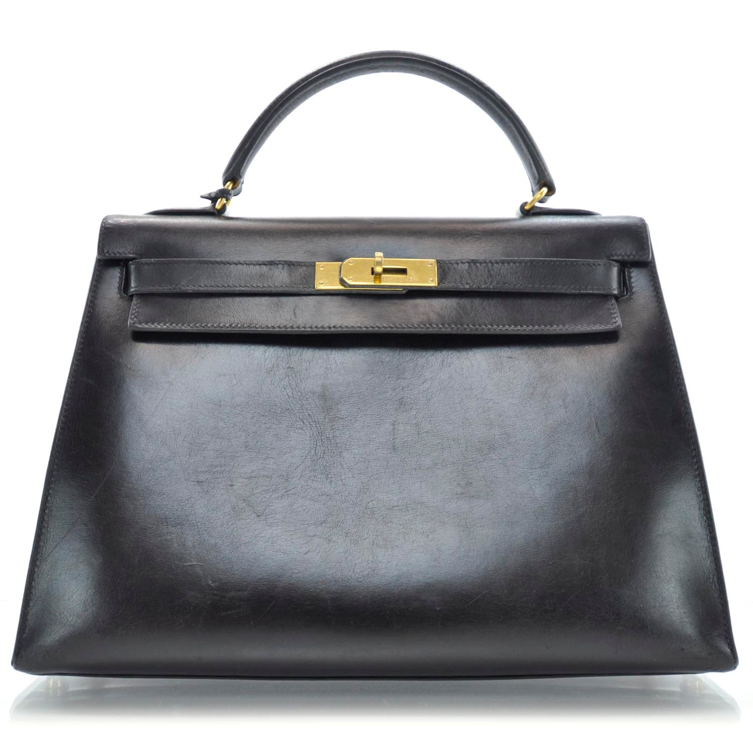 Hermes Box Kelly 32 Black 1 of 10