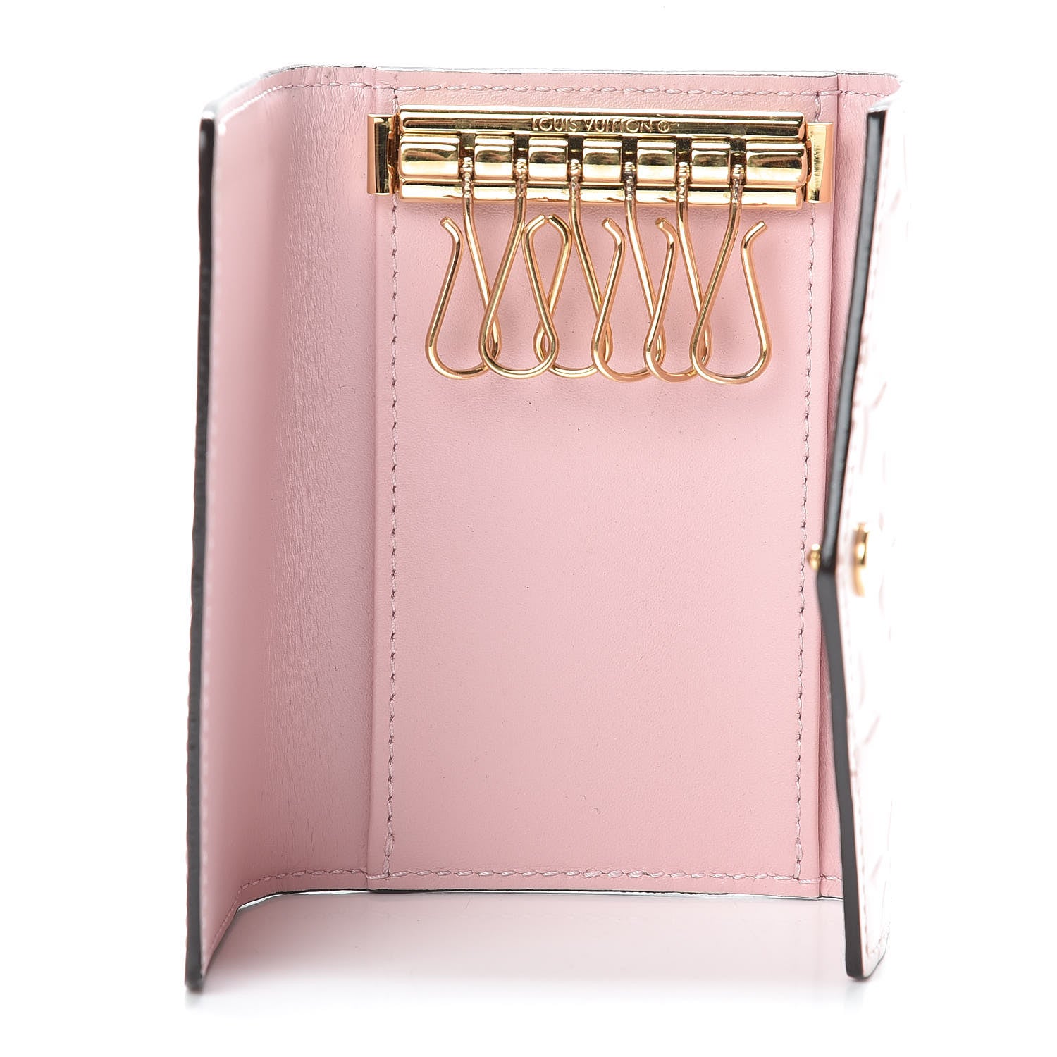 Louis Vuitton Vernis Multicles 6 Key Holder Rose Ballerine 5 of 7
