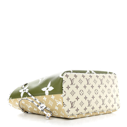 Louis Vuitton Monogram Giant Neverfull MM Kaki 4 of 9