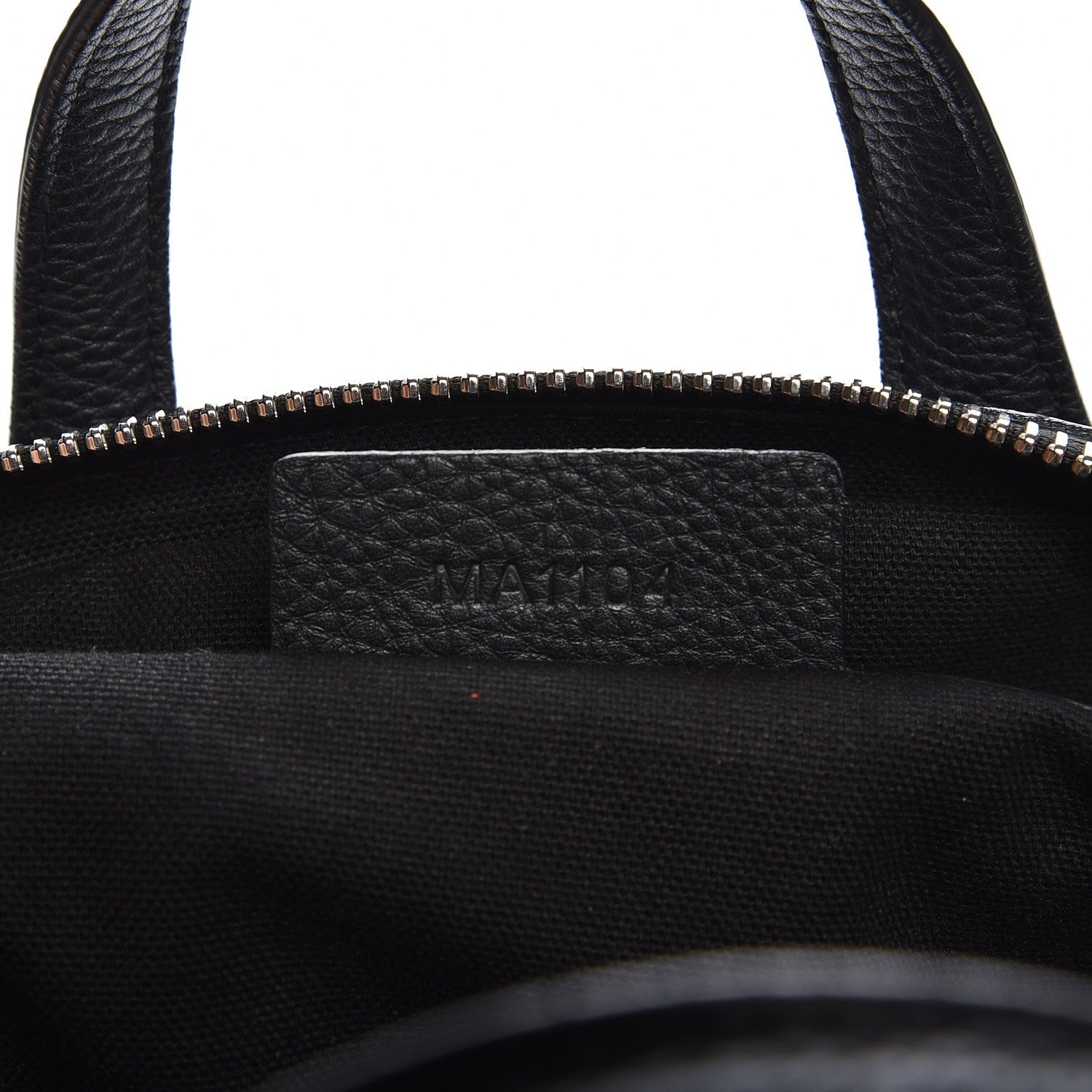 Givenchy Pebbled Calfskin Medium Palma Nightingale Black 8 of 9