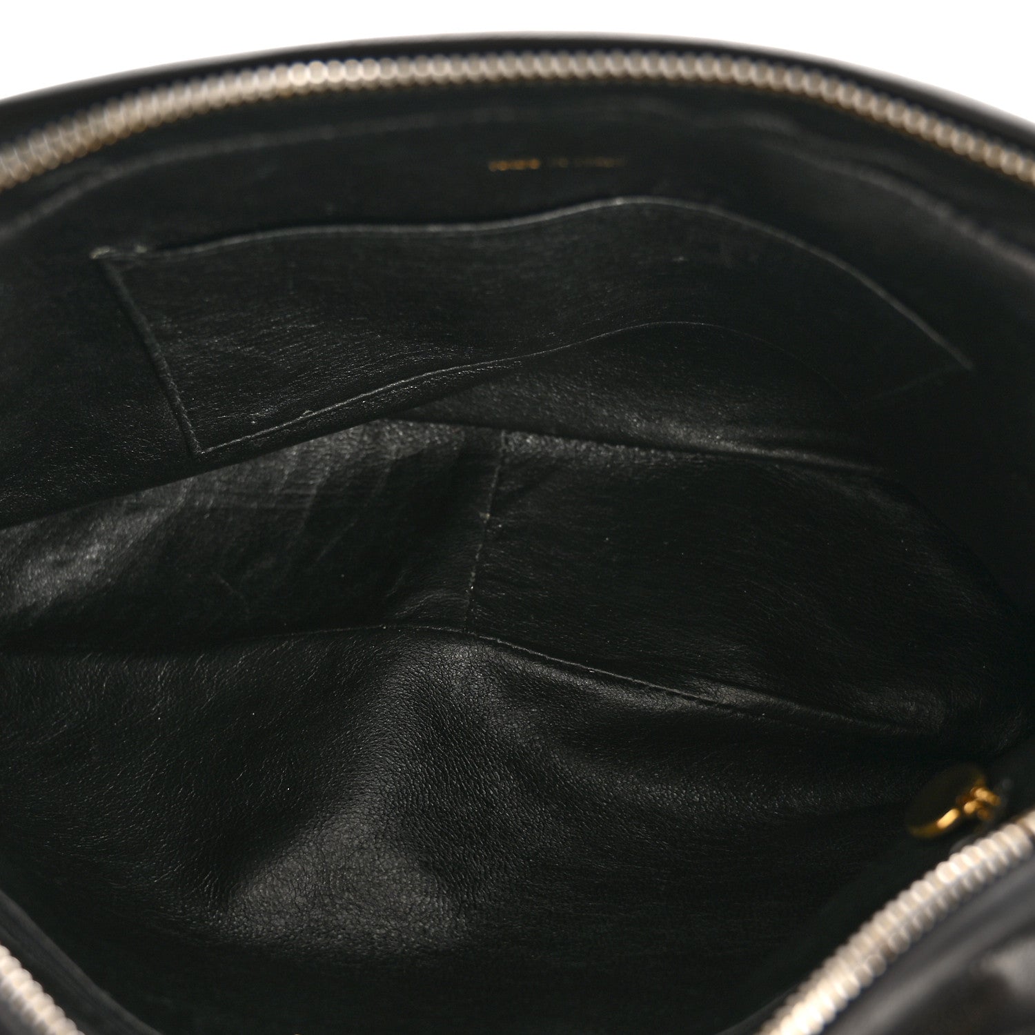 Chanel Lambskin Quilted Tassel Camera Case Black 5 of 16