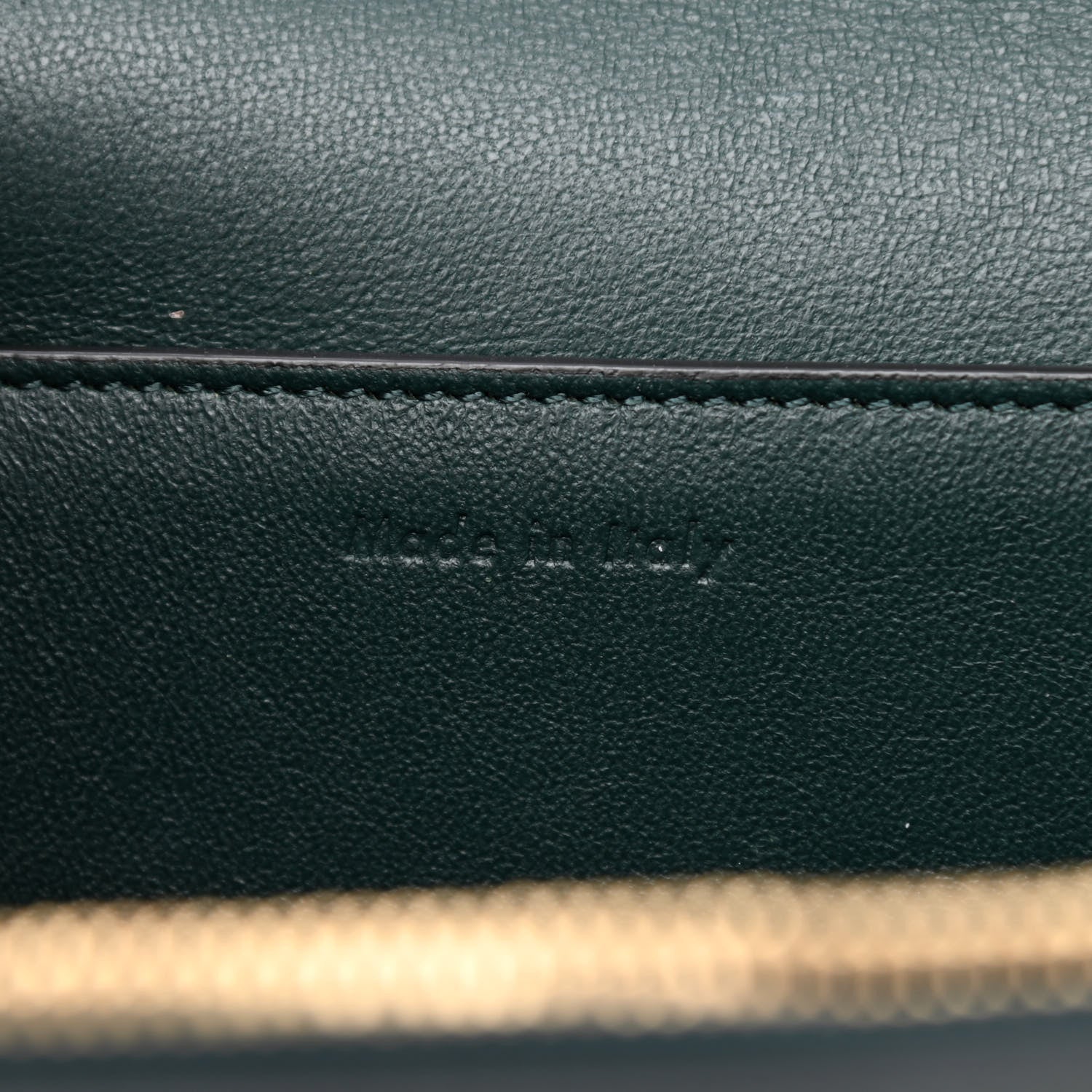 Celine Shiny Smooth Calfskin Medium Frame Shoulder Bag Amazone Dark Navy 6 of 9