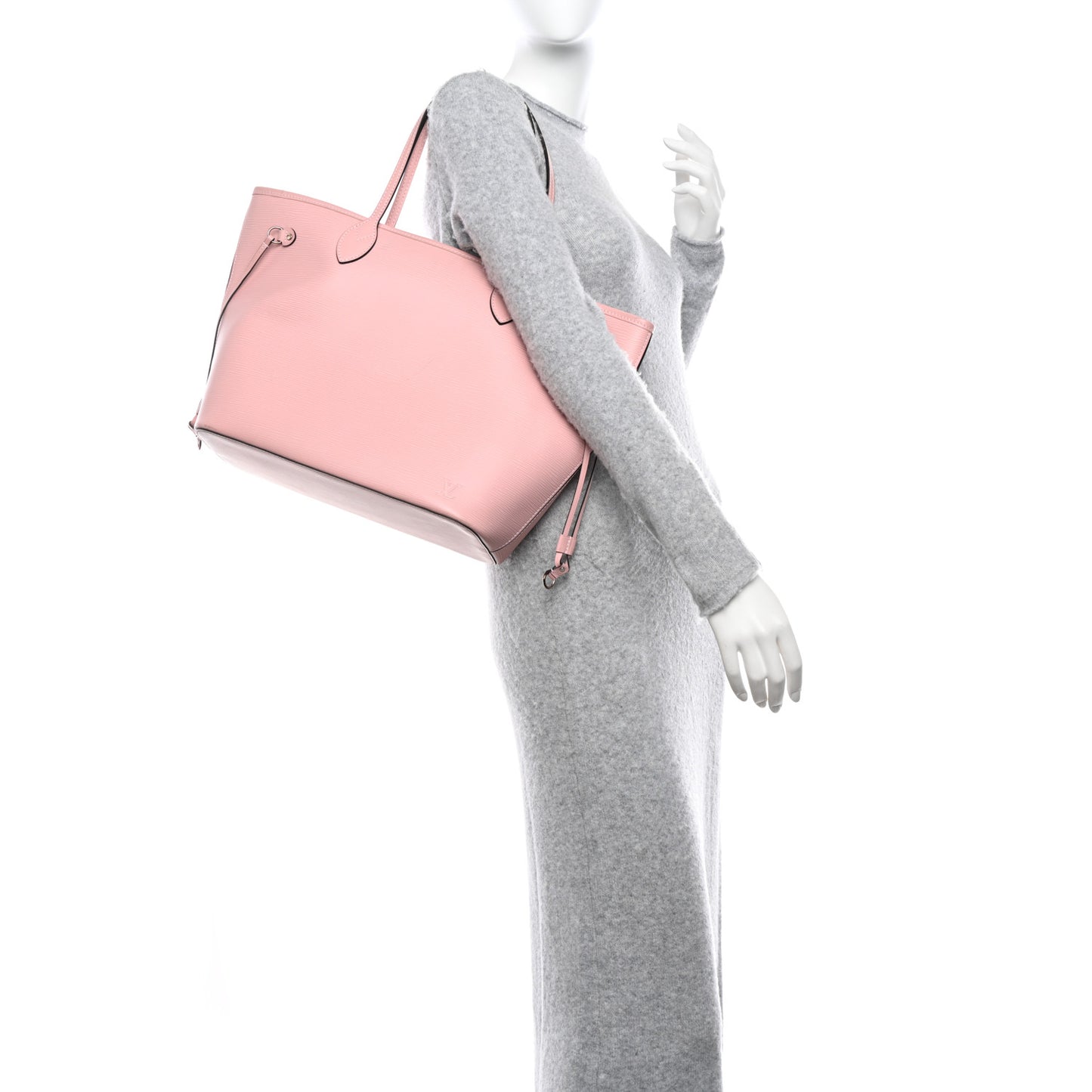 Epi Neverfull MM Rose Ballerine