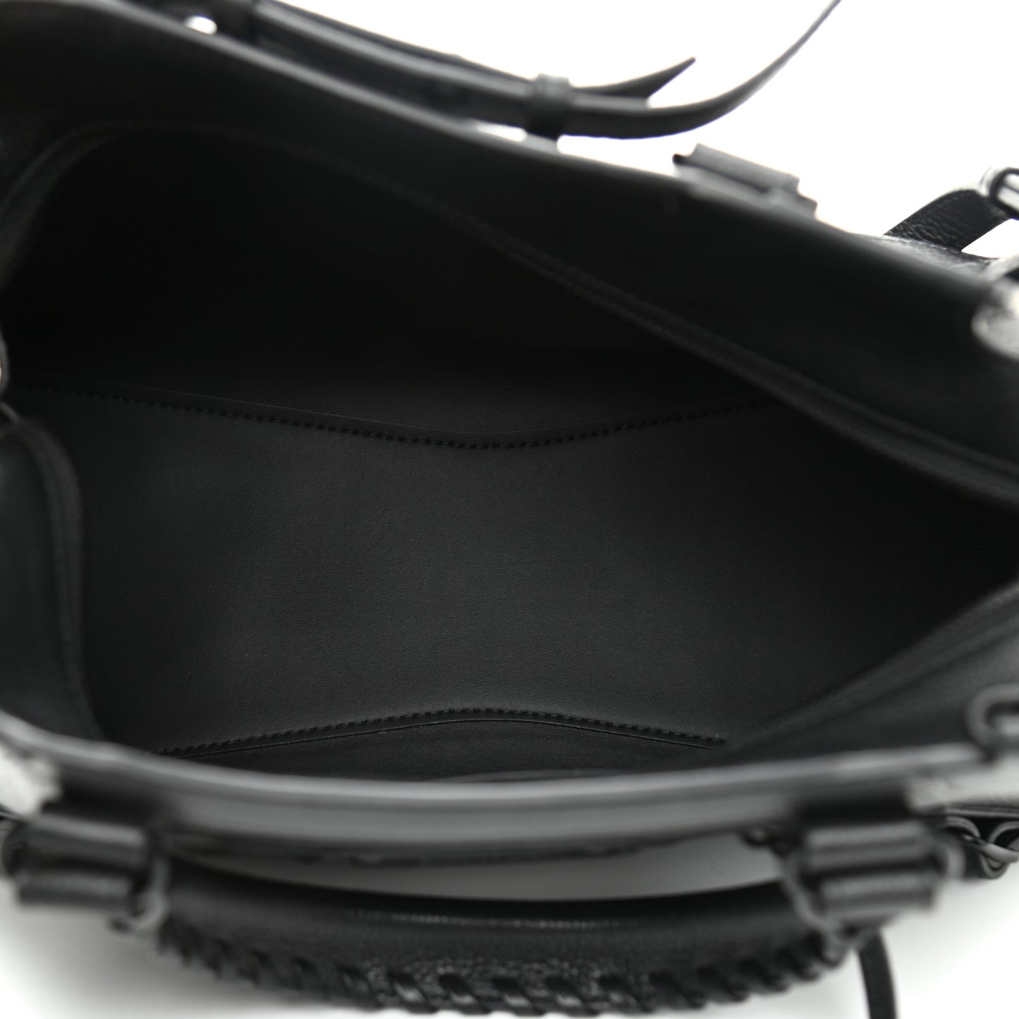Grained Calfskin Neo Classic Black Hardware S City Black