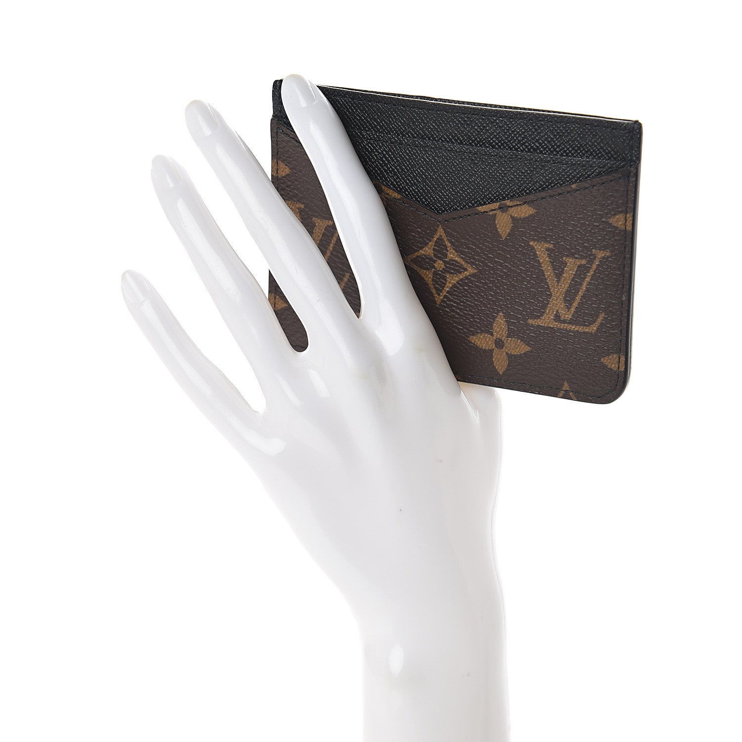 Louis Vuitton Monogram Macassar Neo Porte-Cartes Card Holder 2 of 7