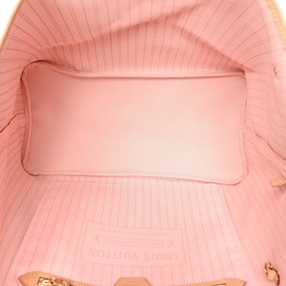 Louis Vuitton Damier Azur Neo Neverfull GM Rose Ballerine 5 of 11
