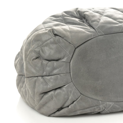 Chanel Iridescent Calfskin Quilted Large In The Mix Tote Grey 9 of 12