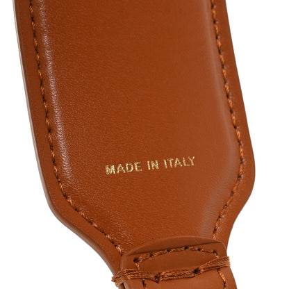 Fendi Calfskin FF 1974 Embossed Strap You Brandy 4 of 4