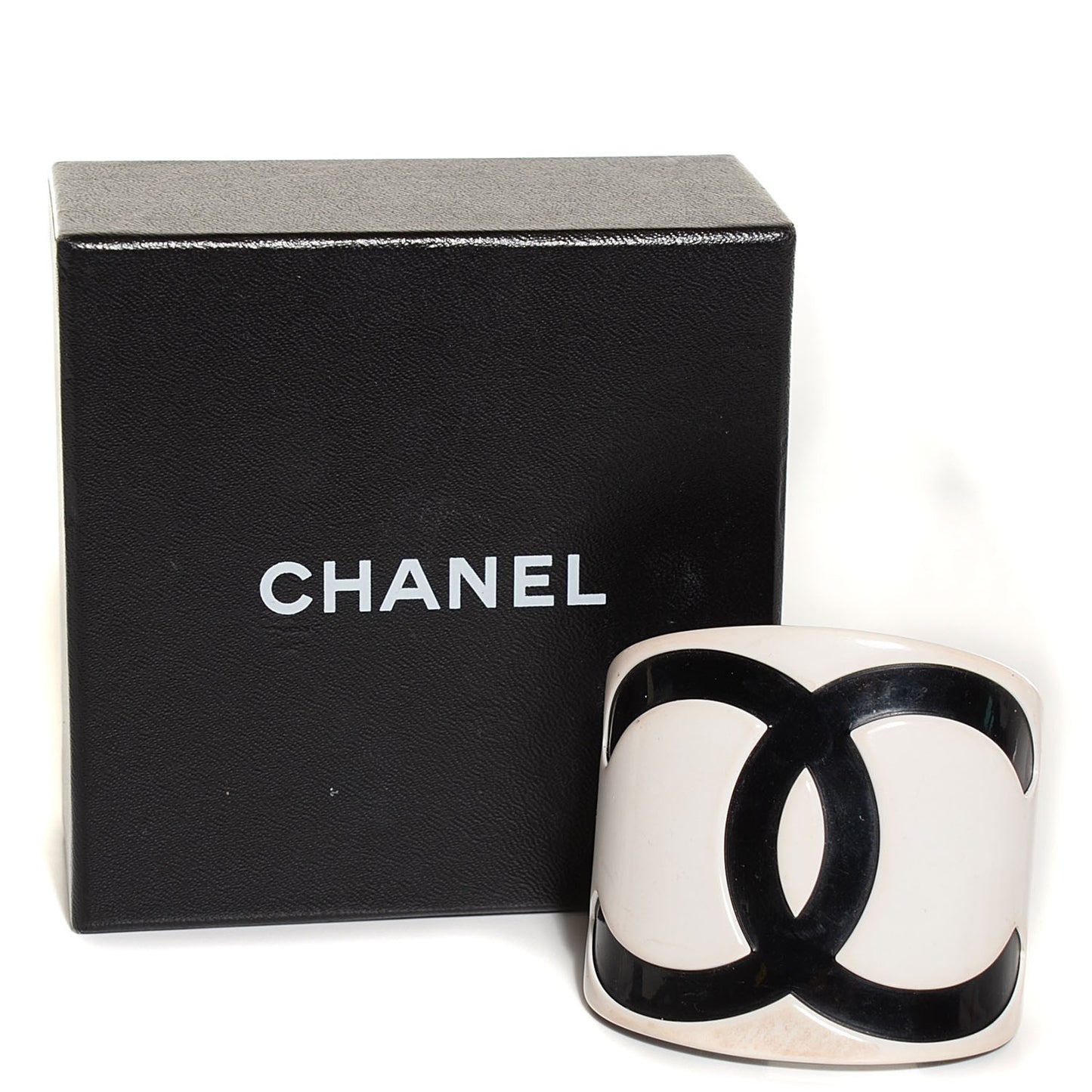 Resin CC Cuff Black White