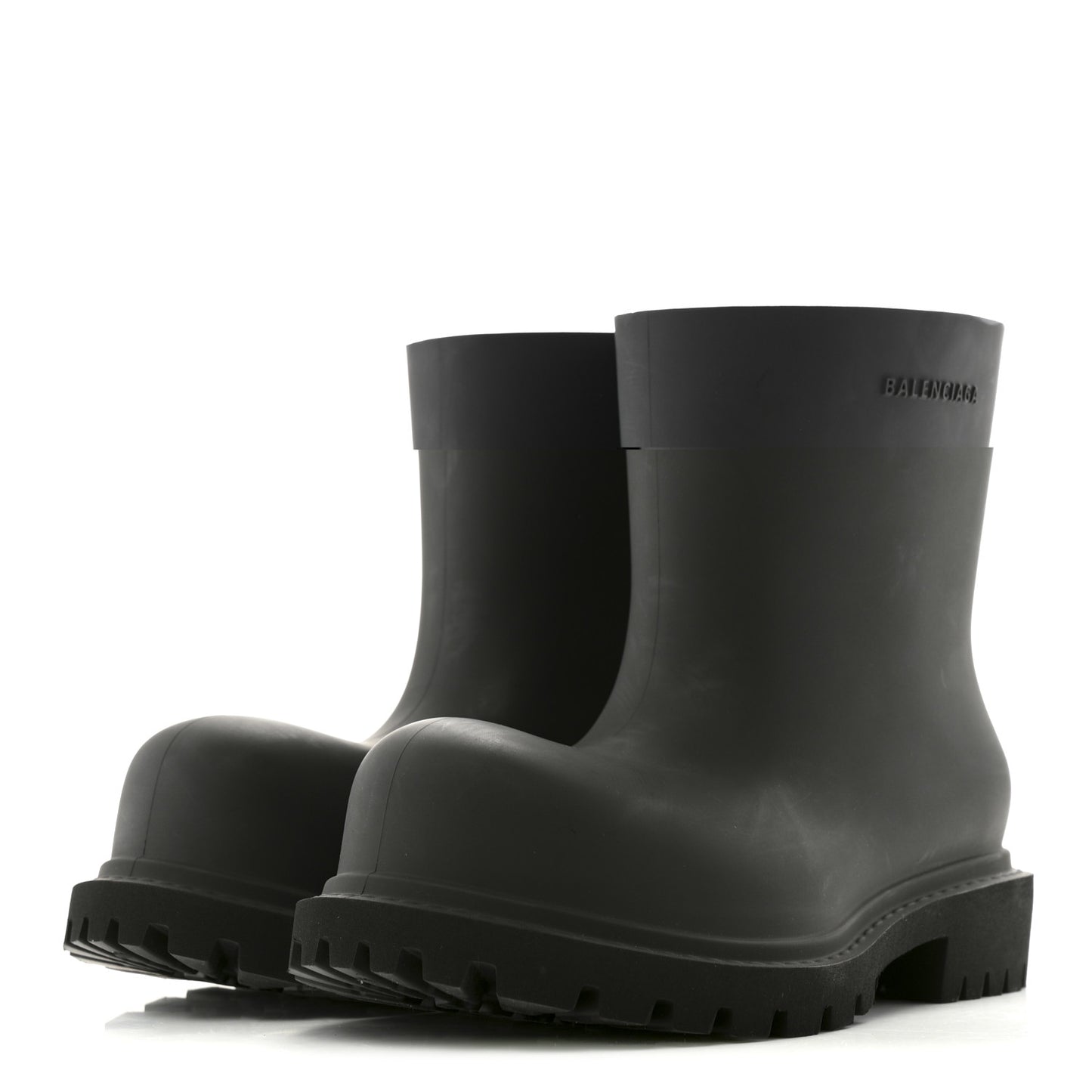 Rubber Steroid Bootie 38 Black