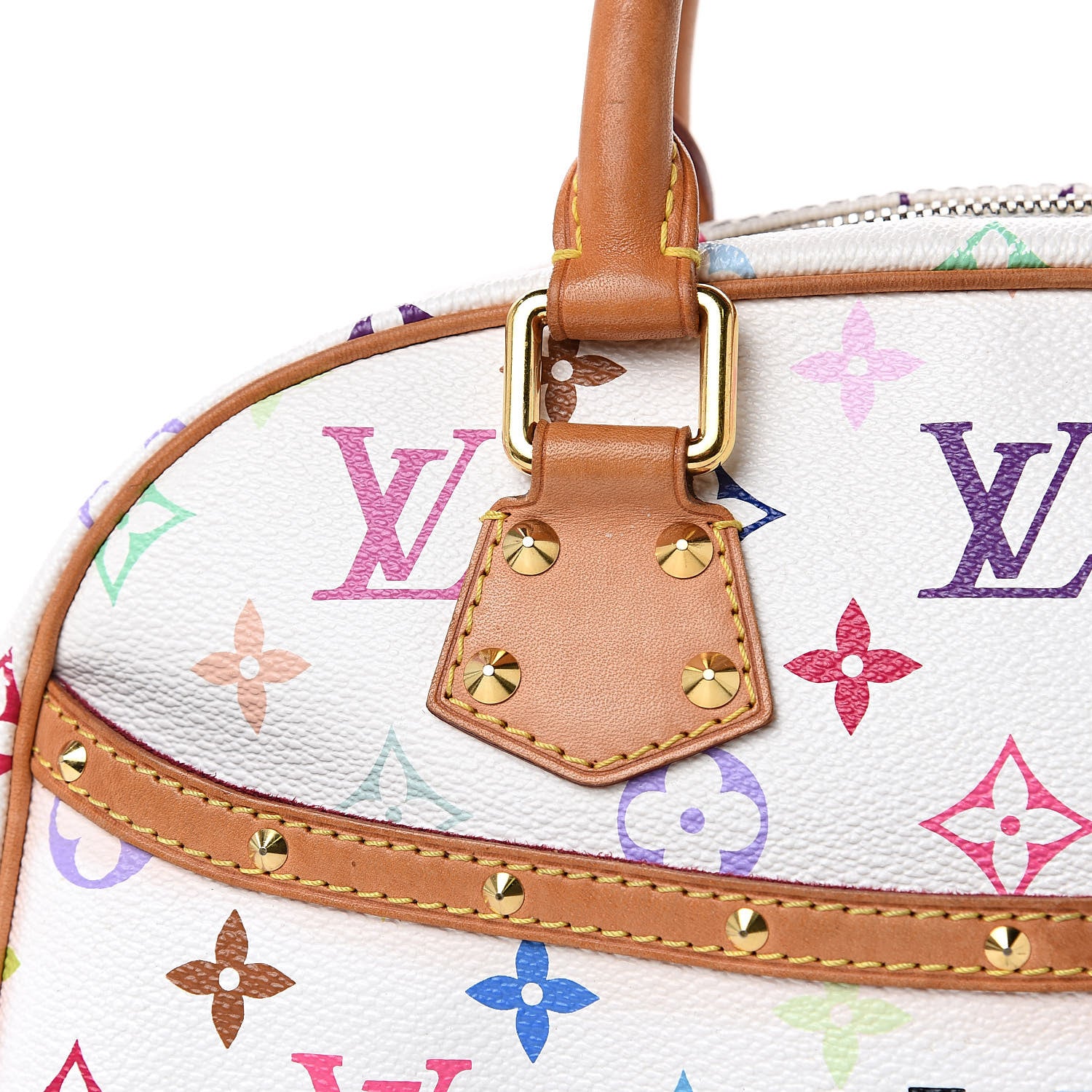 Louis Vuitton Monogram Multicolor Trouville White 13 of 13