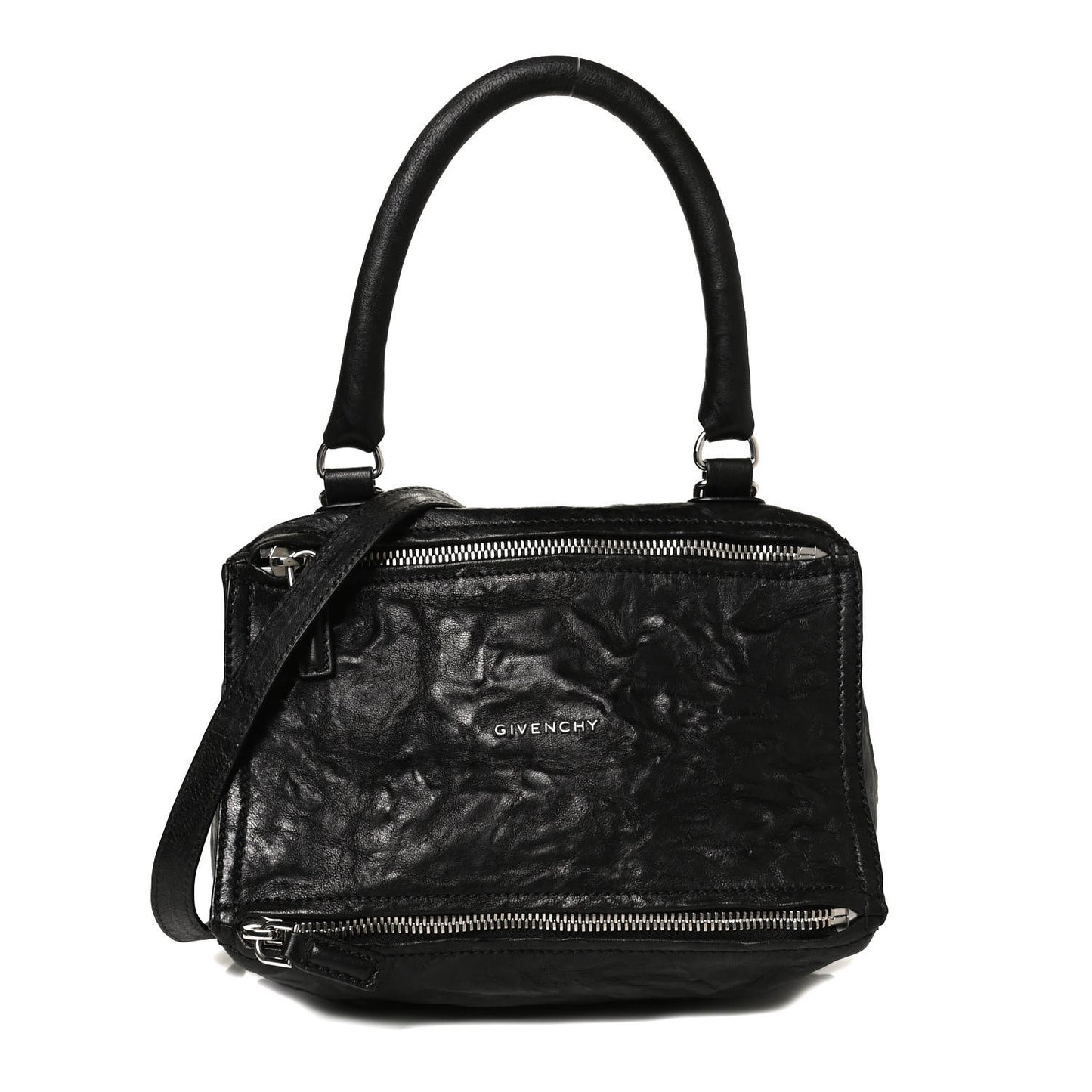 Tumbled Sheepskin Small Pandora Black