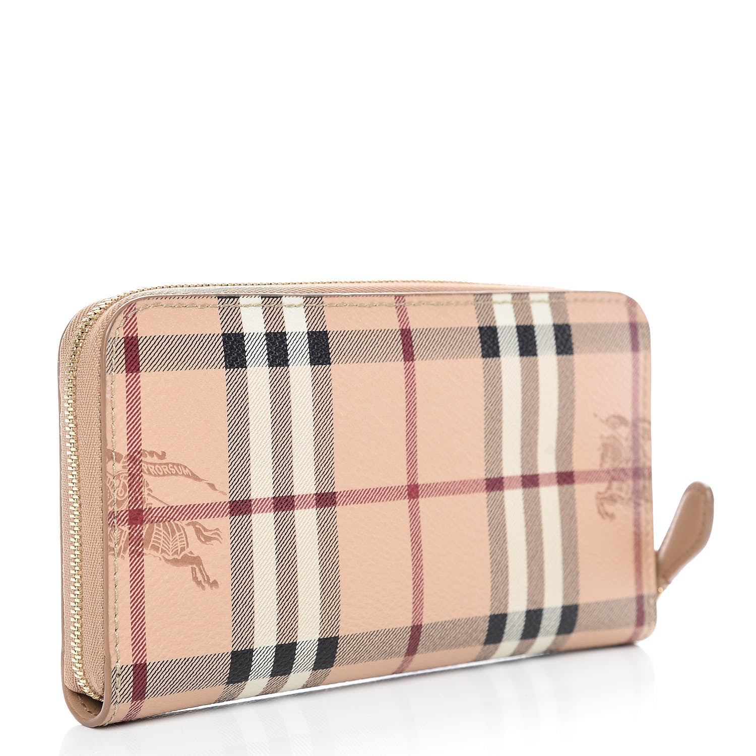 Burberry Haymarket Check Zip Around Wallet 3 of 10