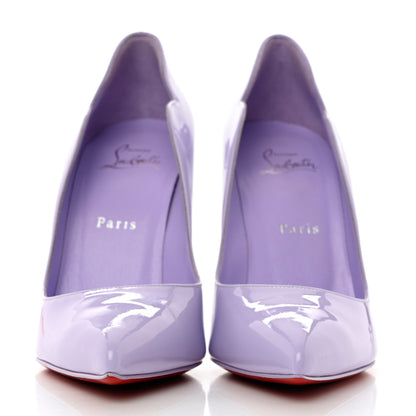 Christian Louboutin Patent Hot Chick 100 Pumps 39 Lilac Smoke 2 of 8