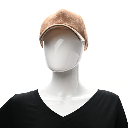 Louis Vuitton Wool Monogram Carry On Cap M Beige 2 of 10