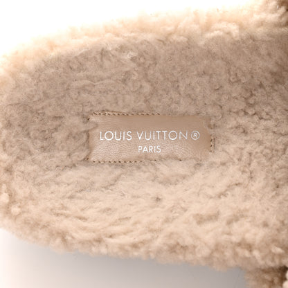Louis Vuitton Shearling Paseo Flat Comfort Mule 38 Beige 8 of 10