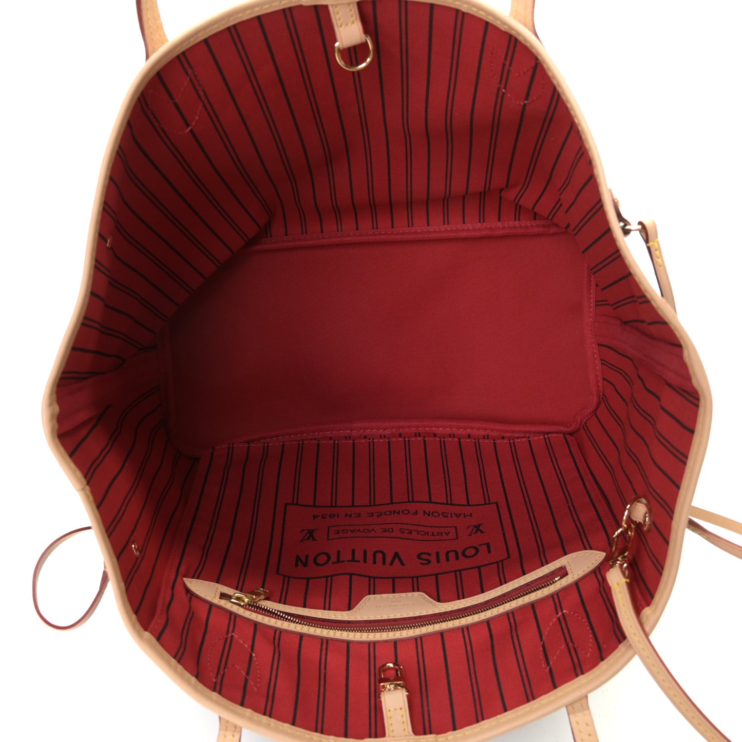 Monogram Neo Neverfull MM Cherry