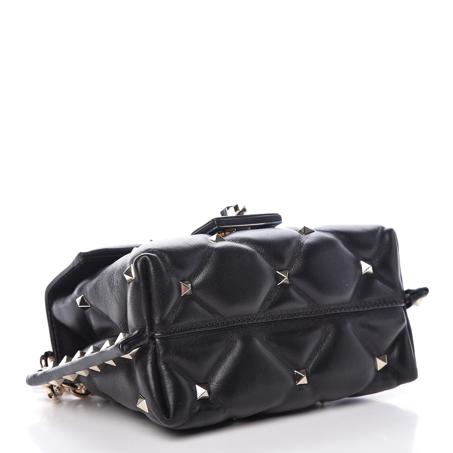 Nappa Mini Candystud Crossbody Black