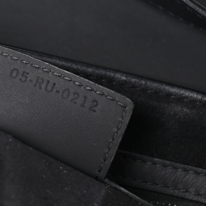 Christian Dior Ultra Matte Calfskin Saddle Bag Black 6 of 9