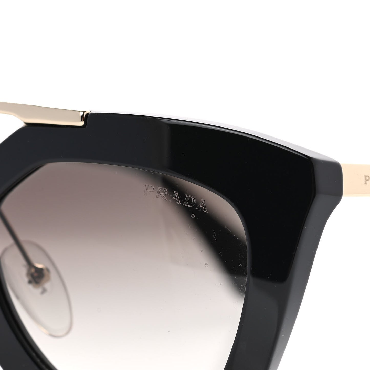 Acetate Cinema Sunglasses SPR 09Q Black