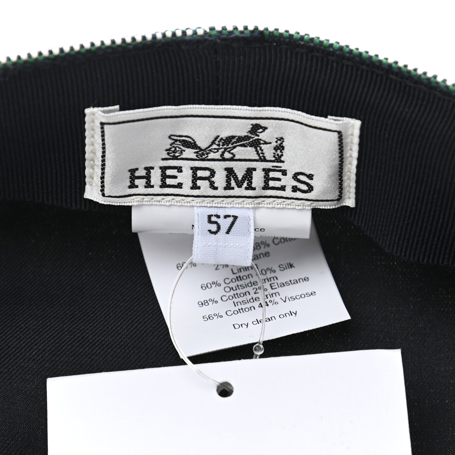 Cotton Hemp Cavale Pop Cap 57 Ecru Marine
