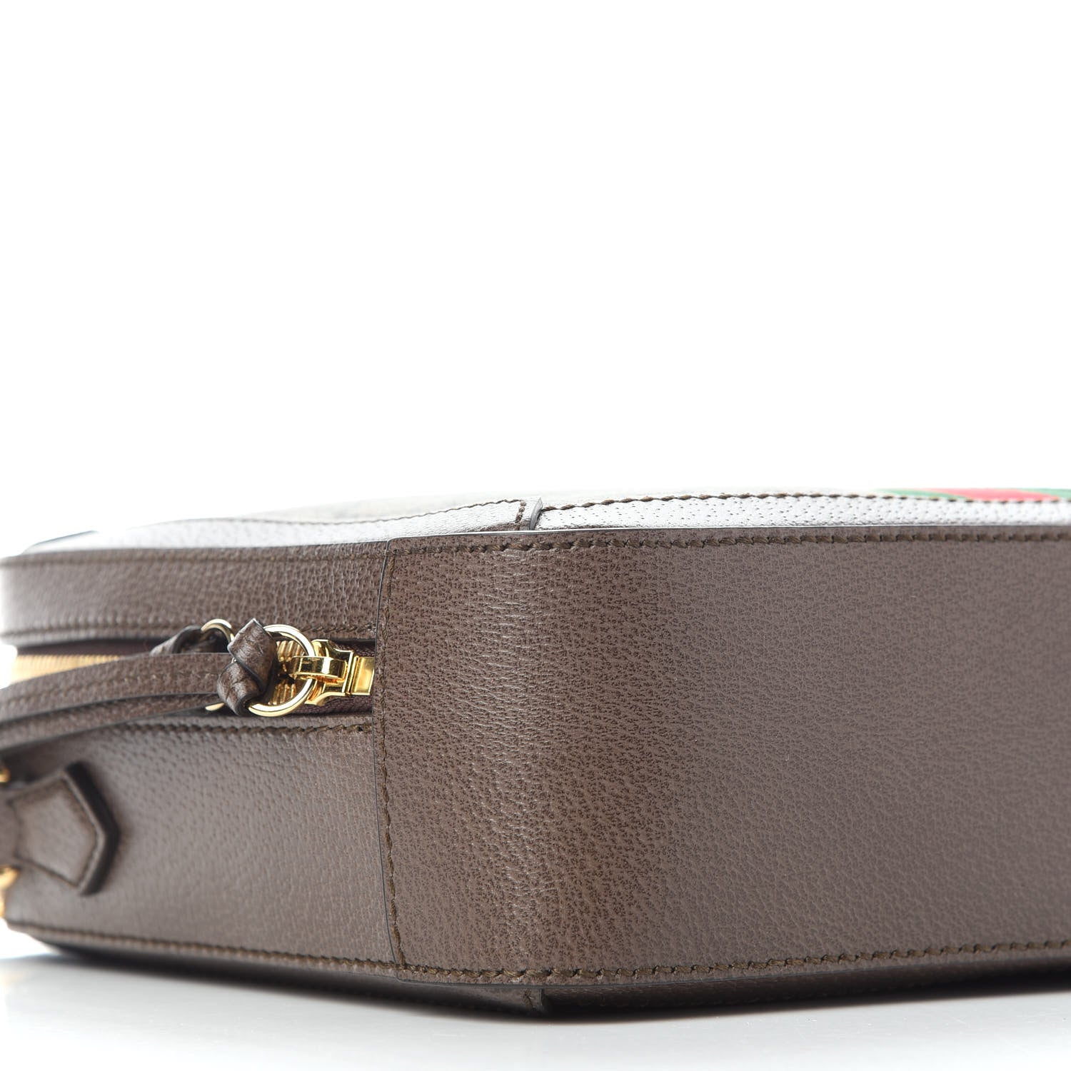 Gucci GG Supreme Monogram Web Small Ophidia Top Handle Shoulder Bag Brown 8 of 10