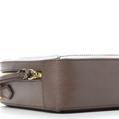 Gucci GG Supreme Monogram Web Small Ophidia Top Handle Shoulder Bag Brown 8 of 10