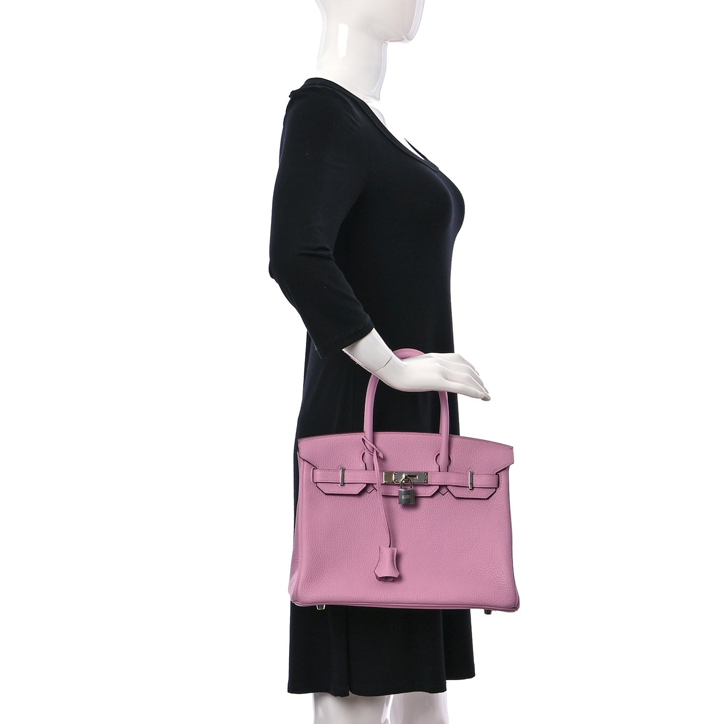 Taurillon Clemence Birkin 30 Mauve Sylvestre