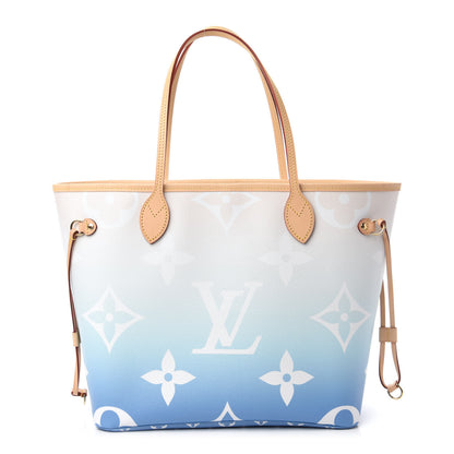 Louis Vuitton Monogram Giant By The Pool Neverfull MM Blue 1 of 10