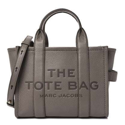 Marc Jacobs Grained Calfskin Small The Tote Bag Cement 1 of 8