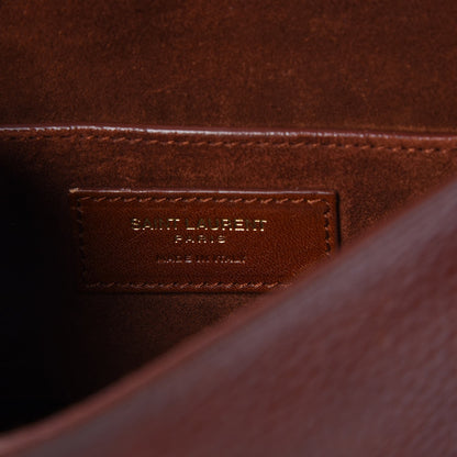Saint Laurent Grained Calfskin Noe Belt Bag Cognac 6 of 8