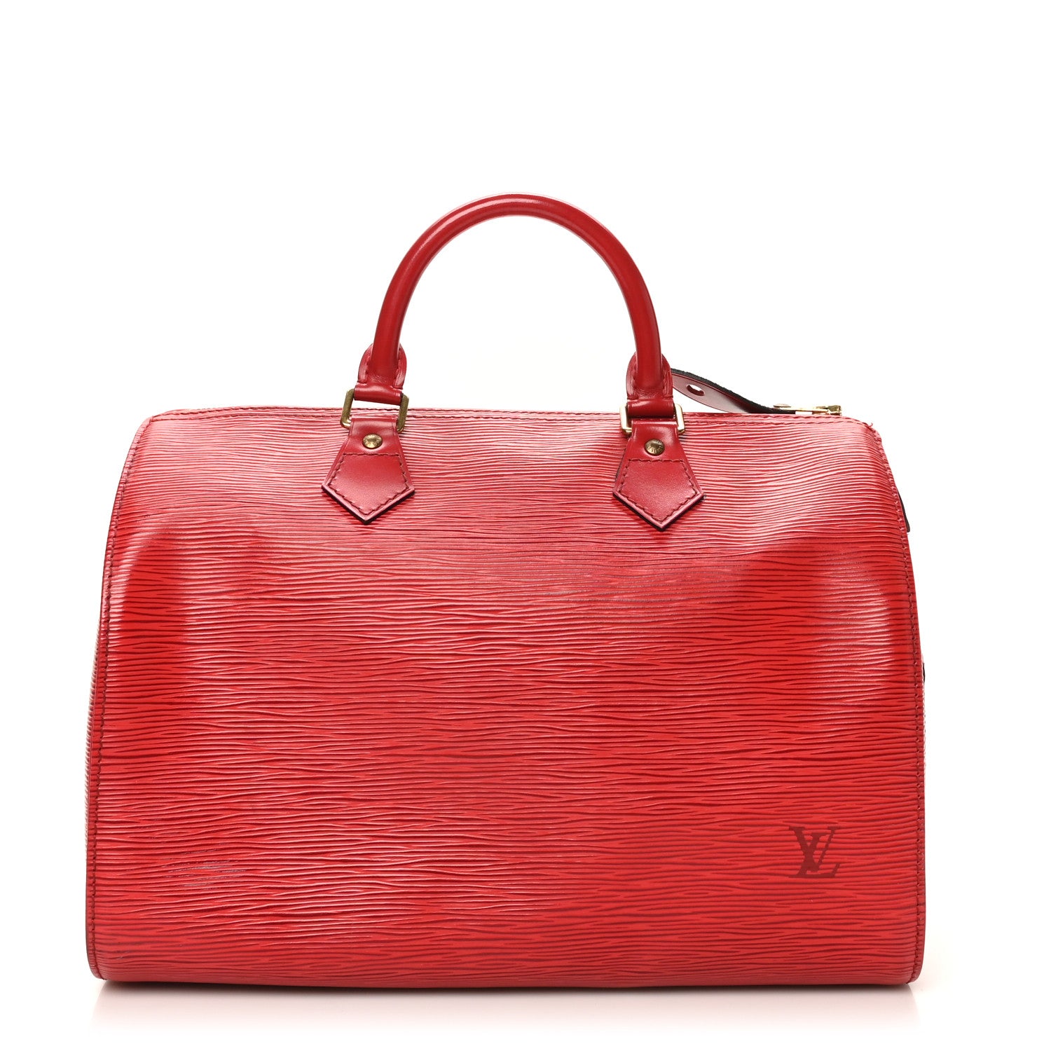 Louis Vuitton Epi Speedy 30 Castillan Red 1 of 10