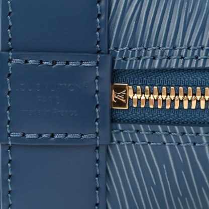 Louis Vuitton Epi Alma BB Denim Blue 6 of 9