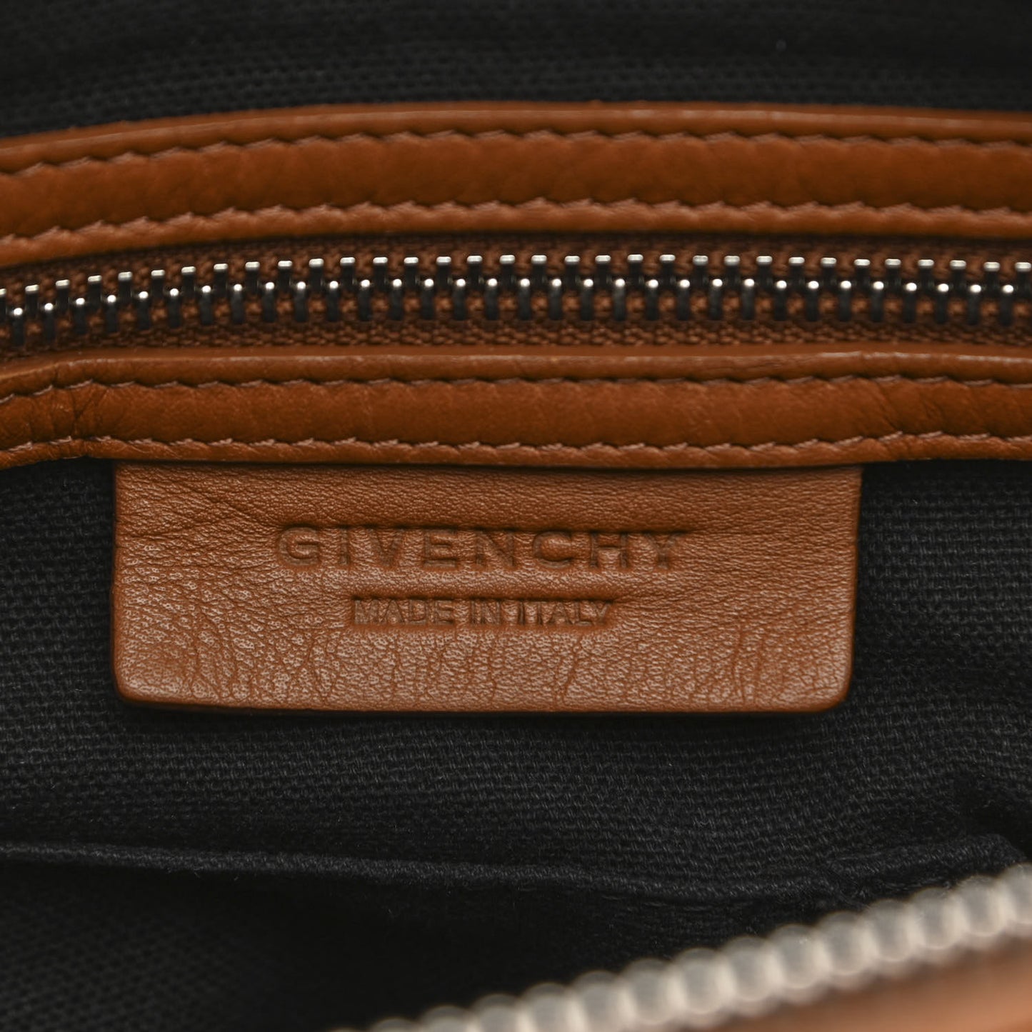 Calfskin Medium Bolt Stud Pandora Brown