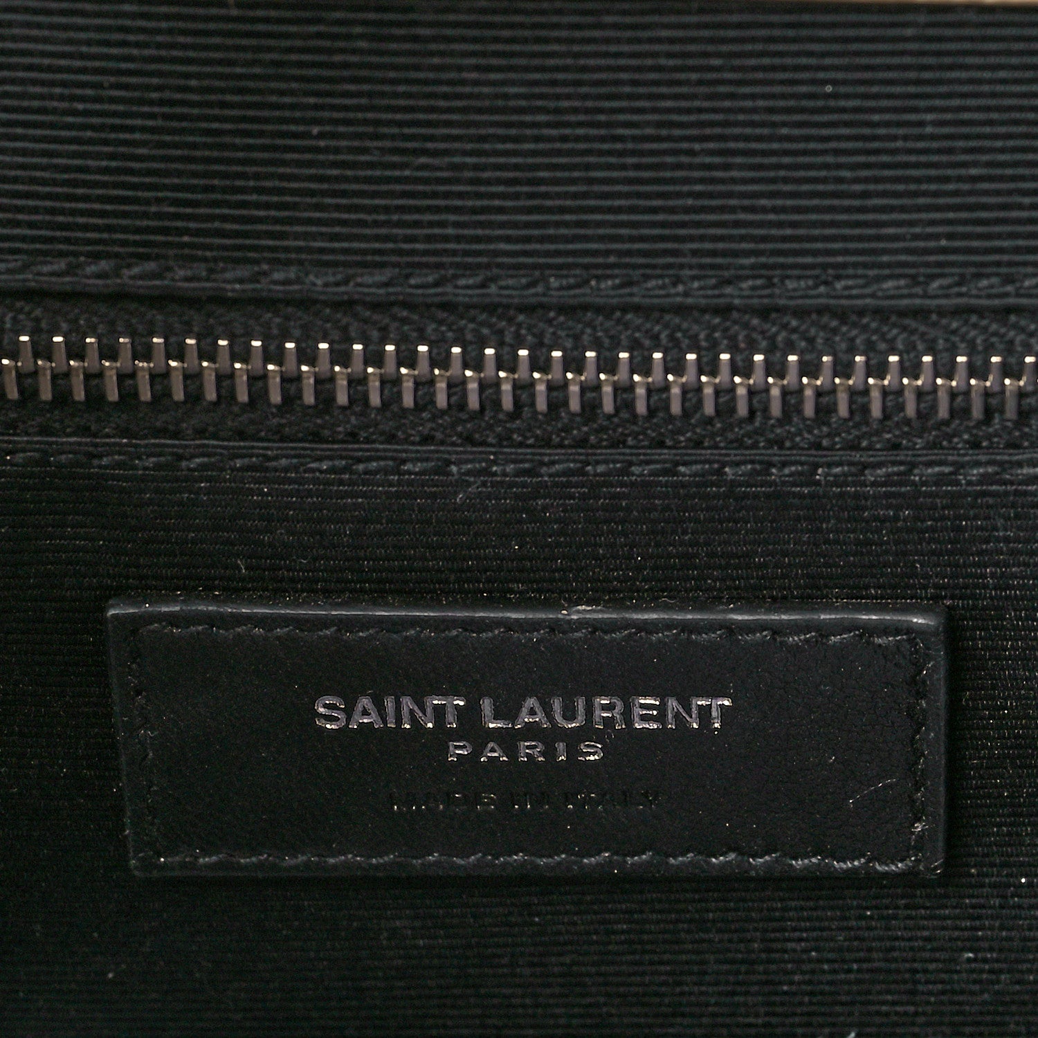 Saint Laurent Grain De Poudre Mixed Matelasse Large Triquilt Monogram Satchel Nude Powder 6 of 10